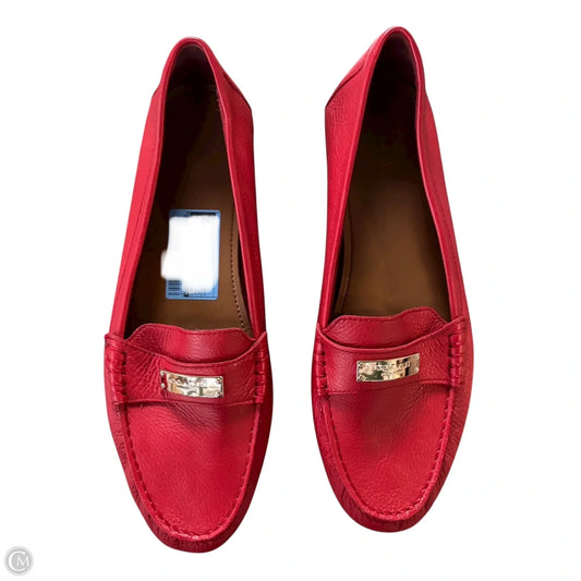 Shoes Designer By Coach In Red, Size: 9