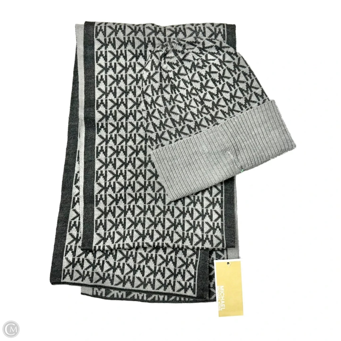 Scarf Winter Set By Michael By Michael Kors In Grey