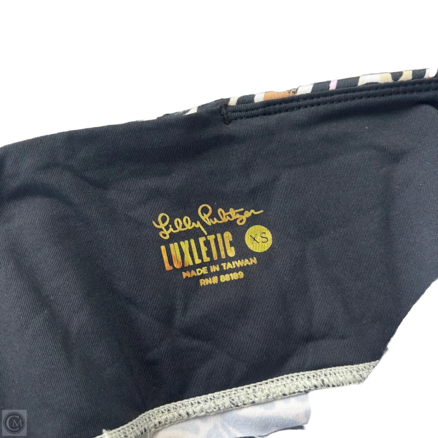 Pants Designer By Lilly Pulitzer In Black & Cream, Size: Xs