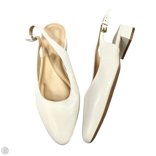 Shoes Heels Kitten By Easy Spirit In White, Size: 10