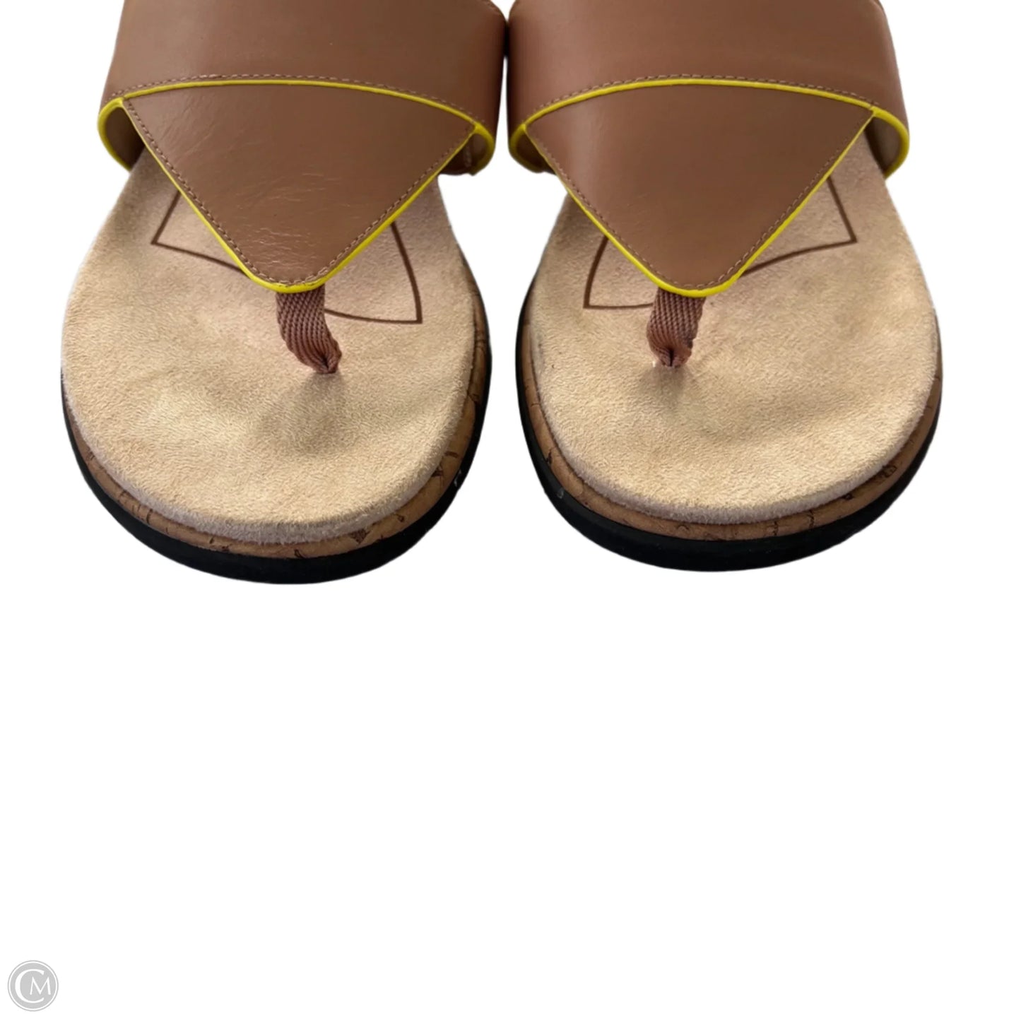 Sandals Flats By Vionic In Brown, Size: 7