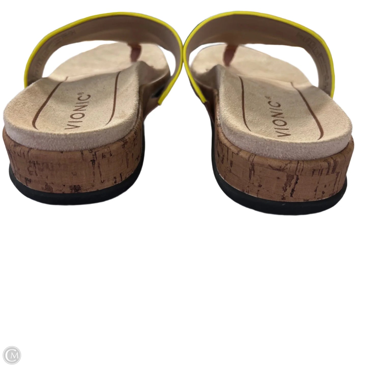 Sandals Flats By Vionic In Brown, Size: 7