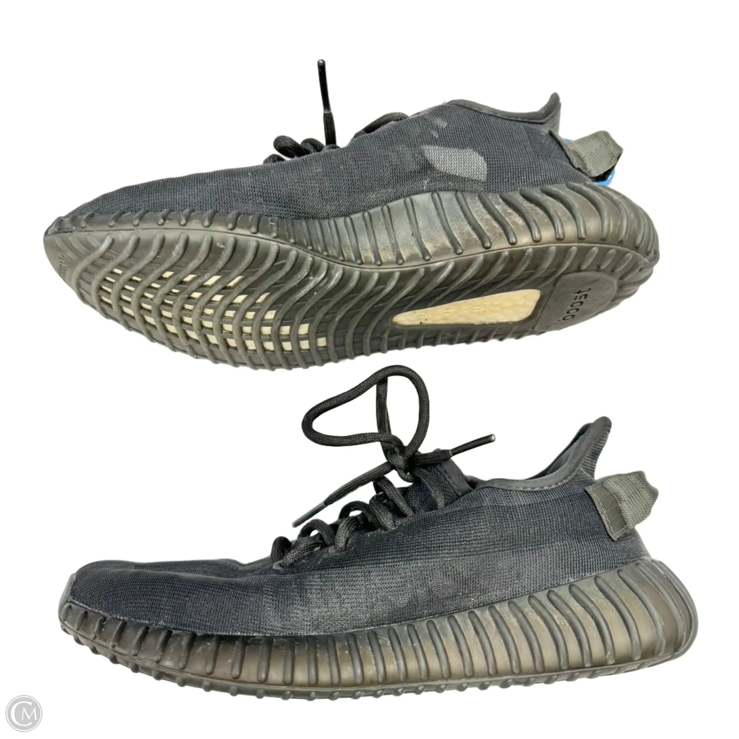 Shoes Luxury Designer By Yeezy In Black, Size: 8