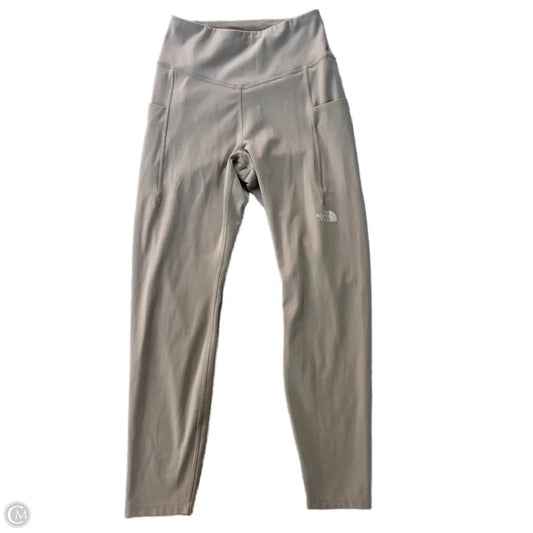 Athletic Leggings By The North Face In Tan, Size: M