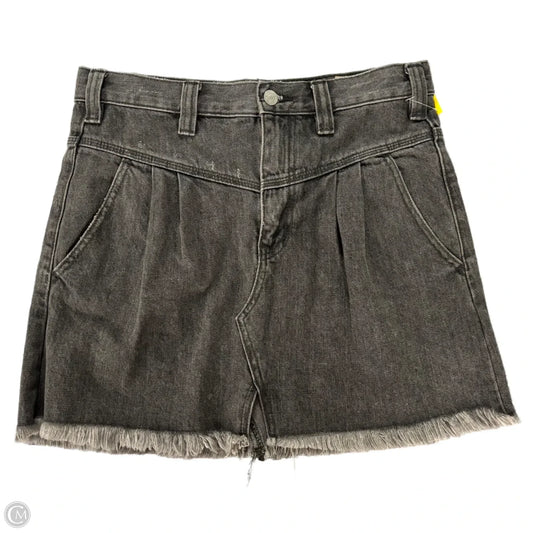 Skirt Mini & Short By We The Free In Black Denim, Size: 4