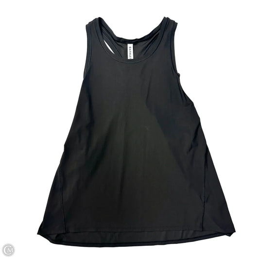 Athletic Tank Top By Athleta In Black, Size: Xl