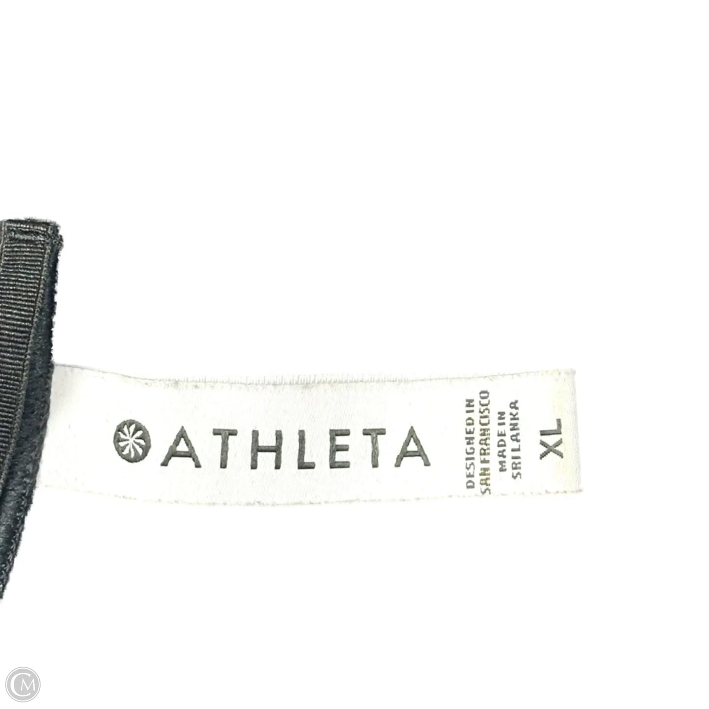 Athletic Tank Top By Athleta In Black, Size: Xl