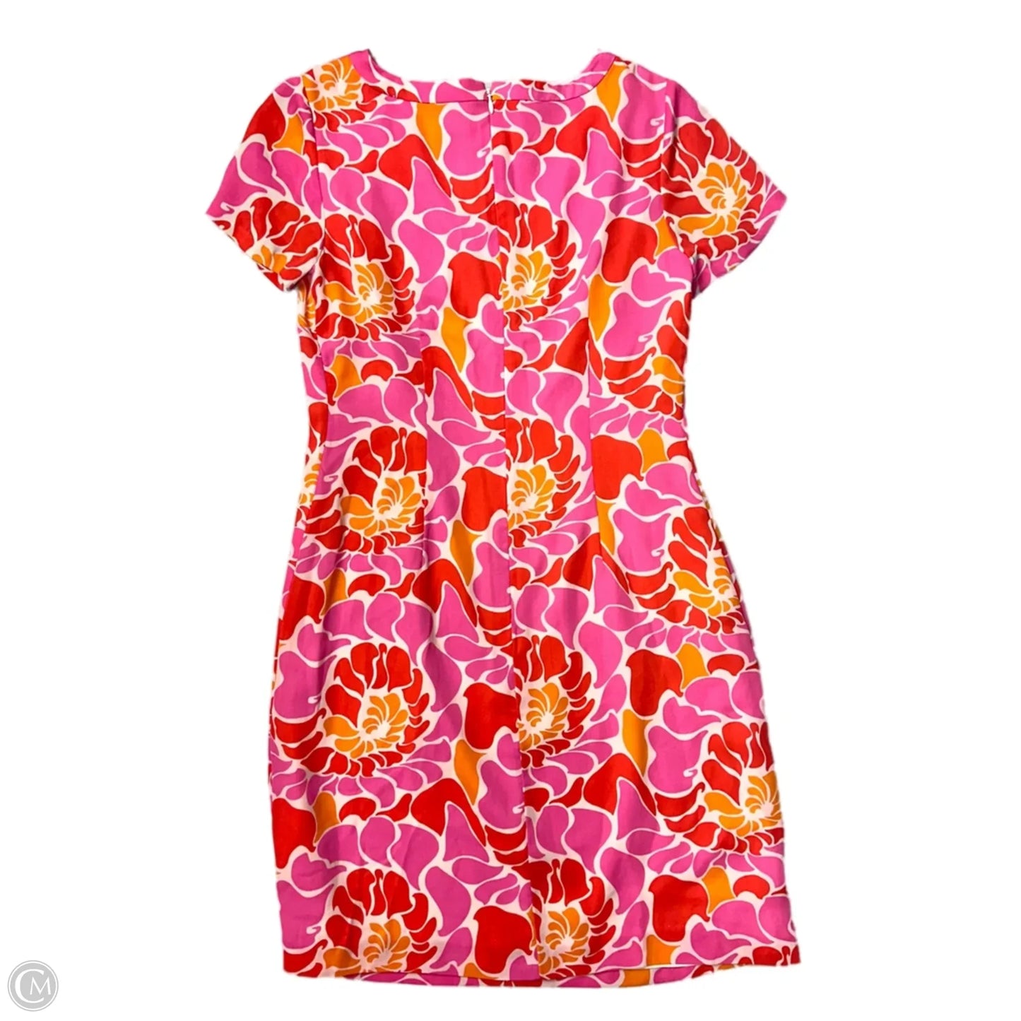 Dress Casual Short By Banana Republic In Orange & Pink, Size: Xs