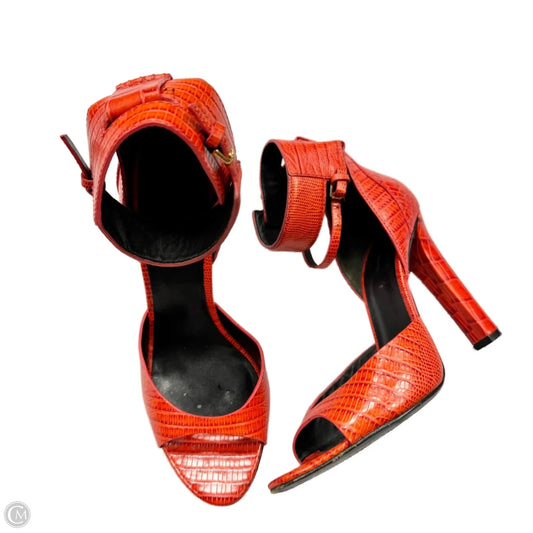 Shoes Luxury Designer By Alexander Wang In Red, Size: 9.5