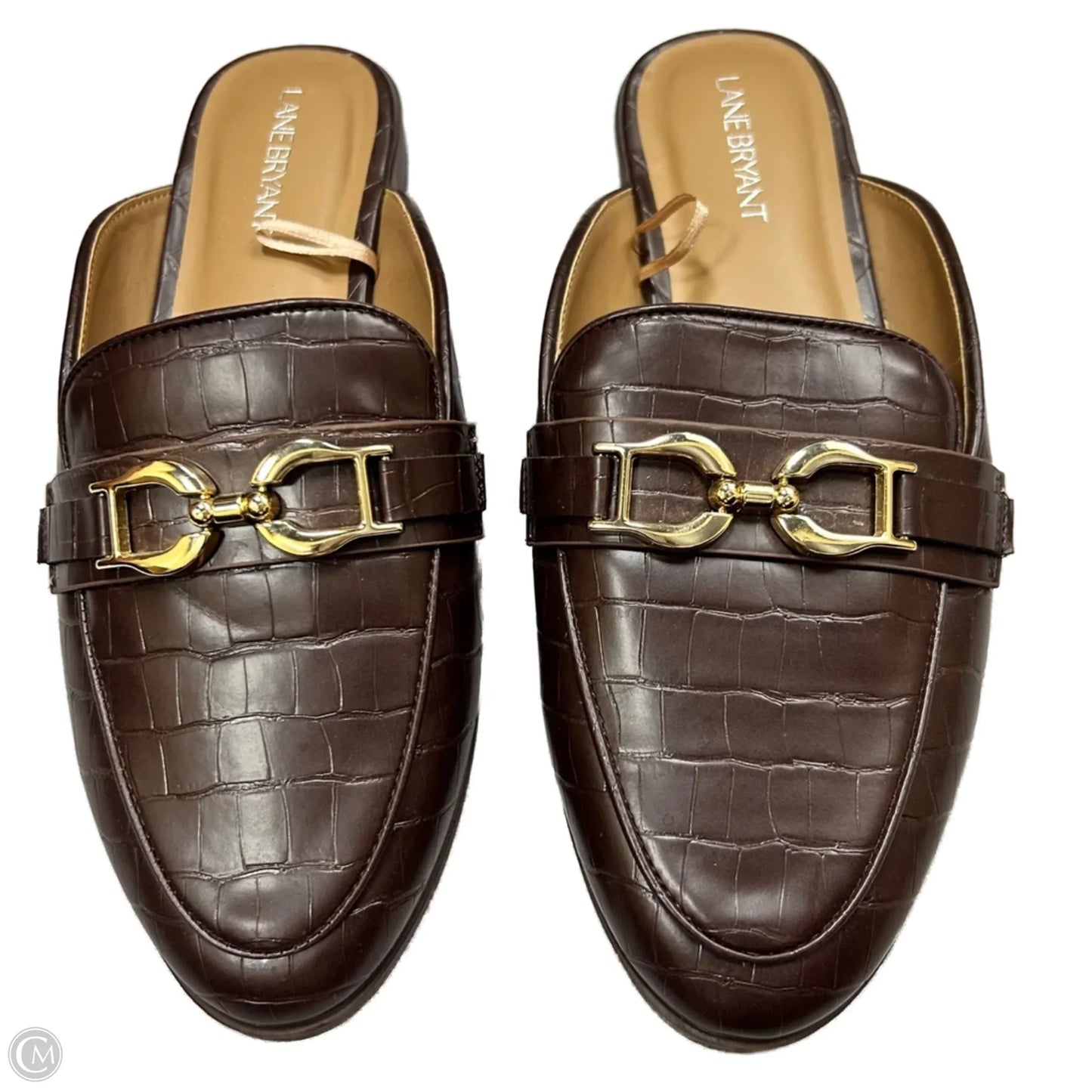 Shoes Flats By Lane Bryant In Brown, Size: 9