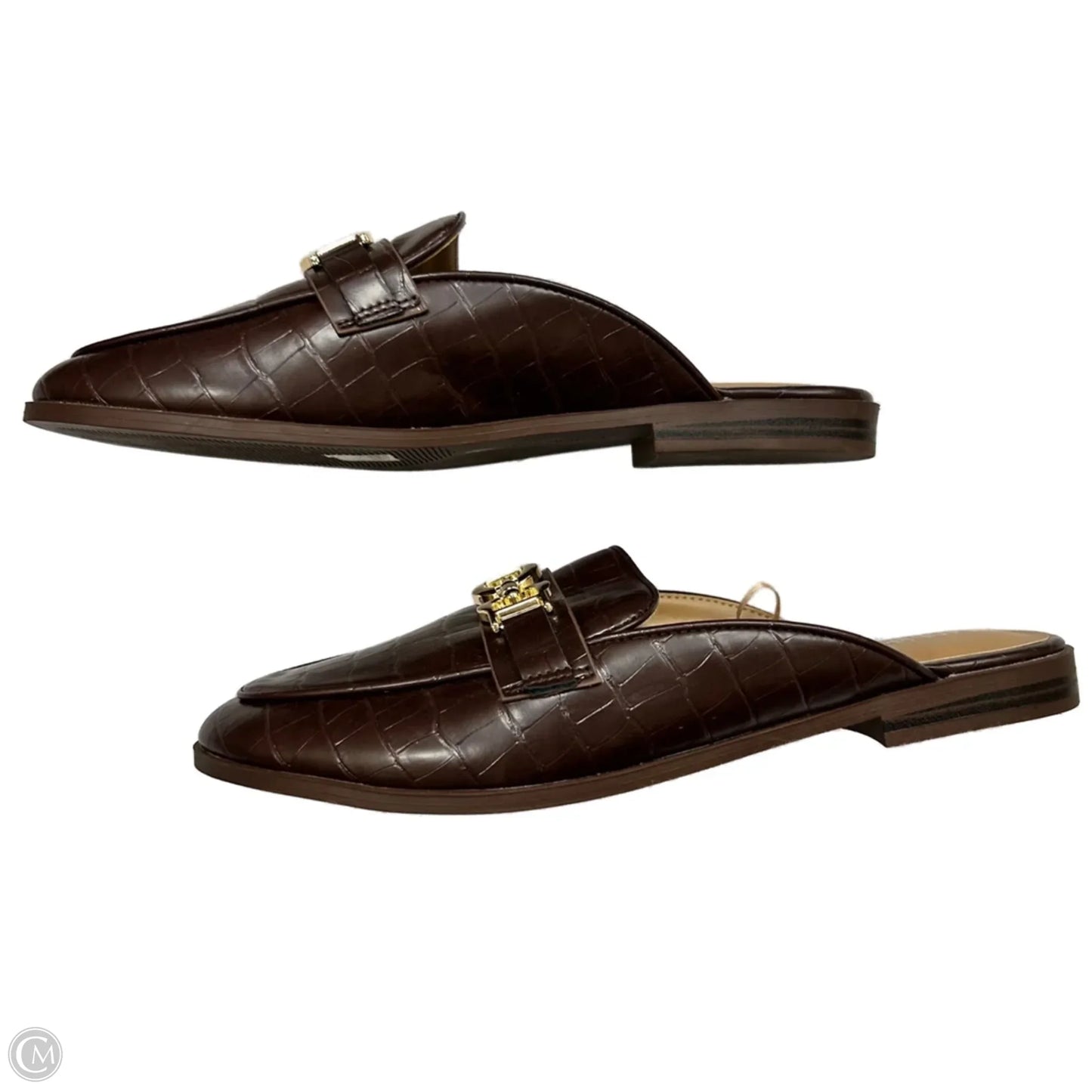 Shoes Flats By Lane Bryant In Brown, Size: 9