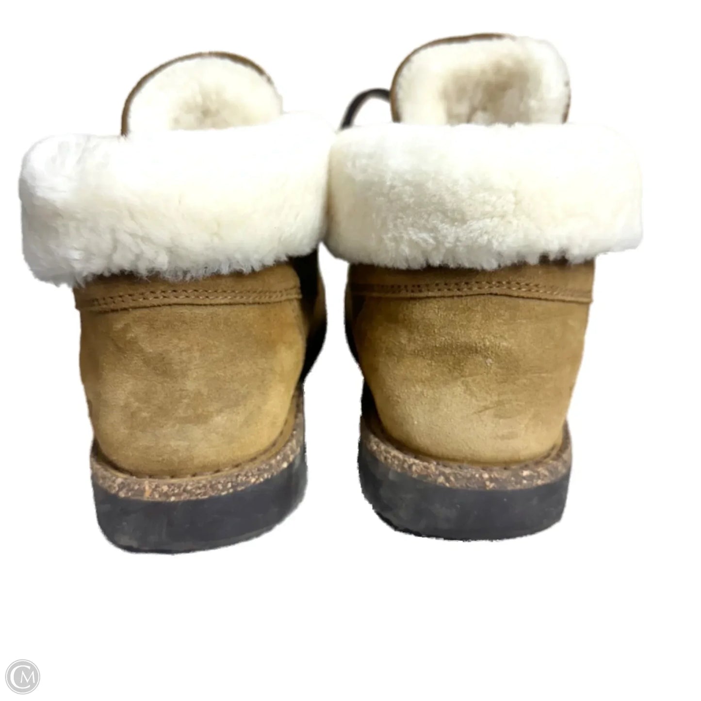 Boots Ankle Flats By Birkenstock In Brown, Size: 6