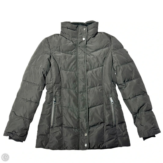 Coat Puffer & Quilted By Calvin Klein In Black, Size: Xs