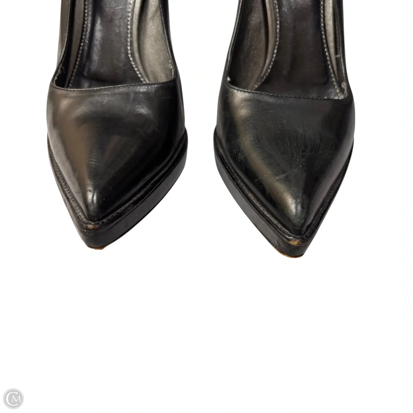 Shoes Luxury Designer By Prada In Black, Size: 7