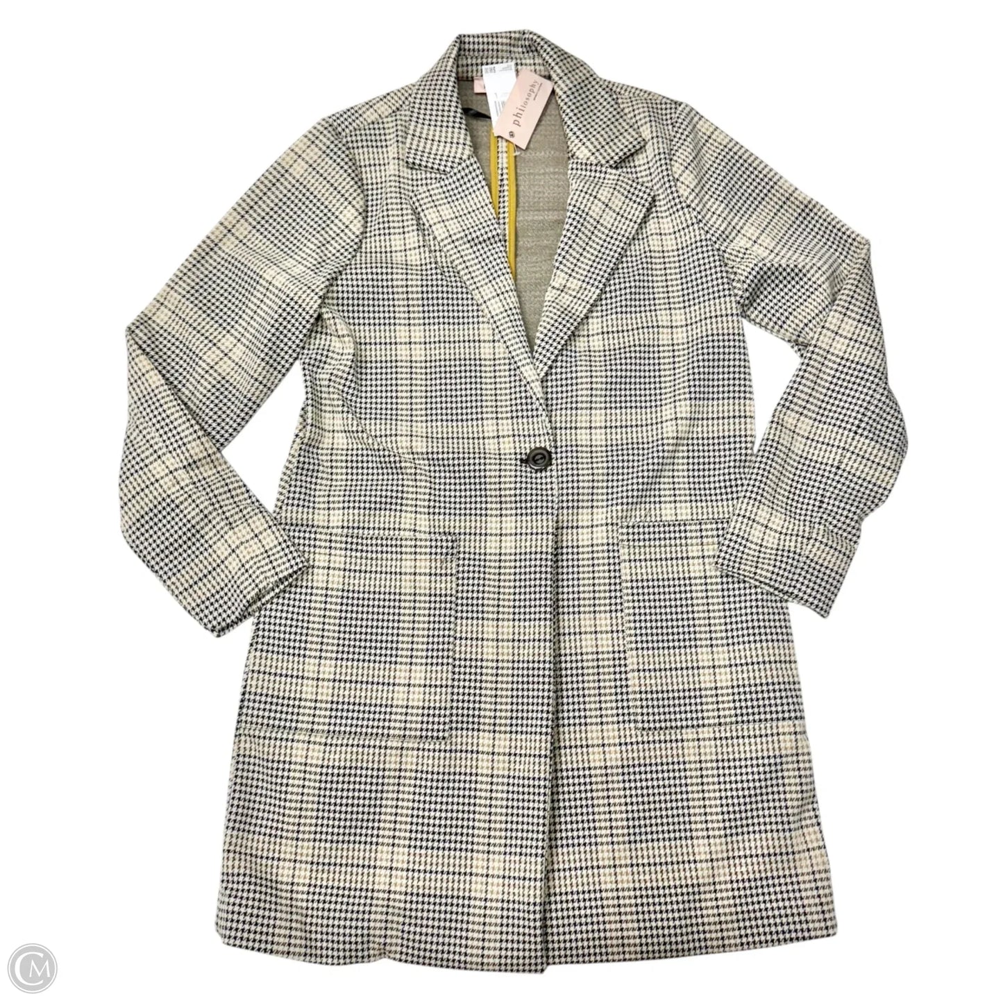 Blazer By Philosophy In Tan, Size: L