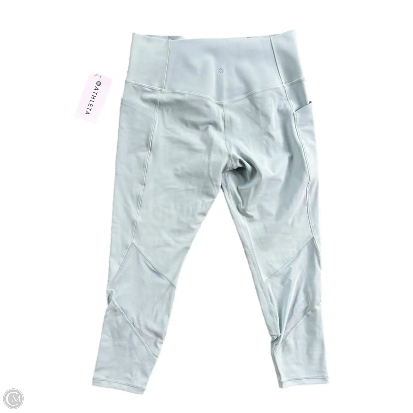 Athletic Leggings By Athleta In Blue, Size: L