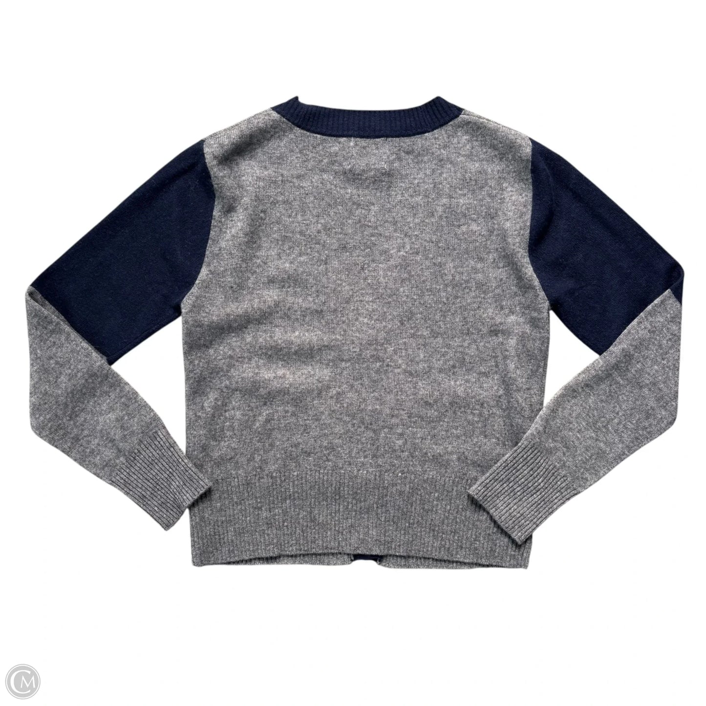 Sweater Cardigan Cashmere By Brodie In Grey, Size: Xs