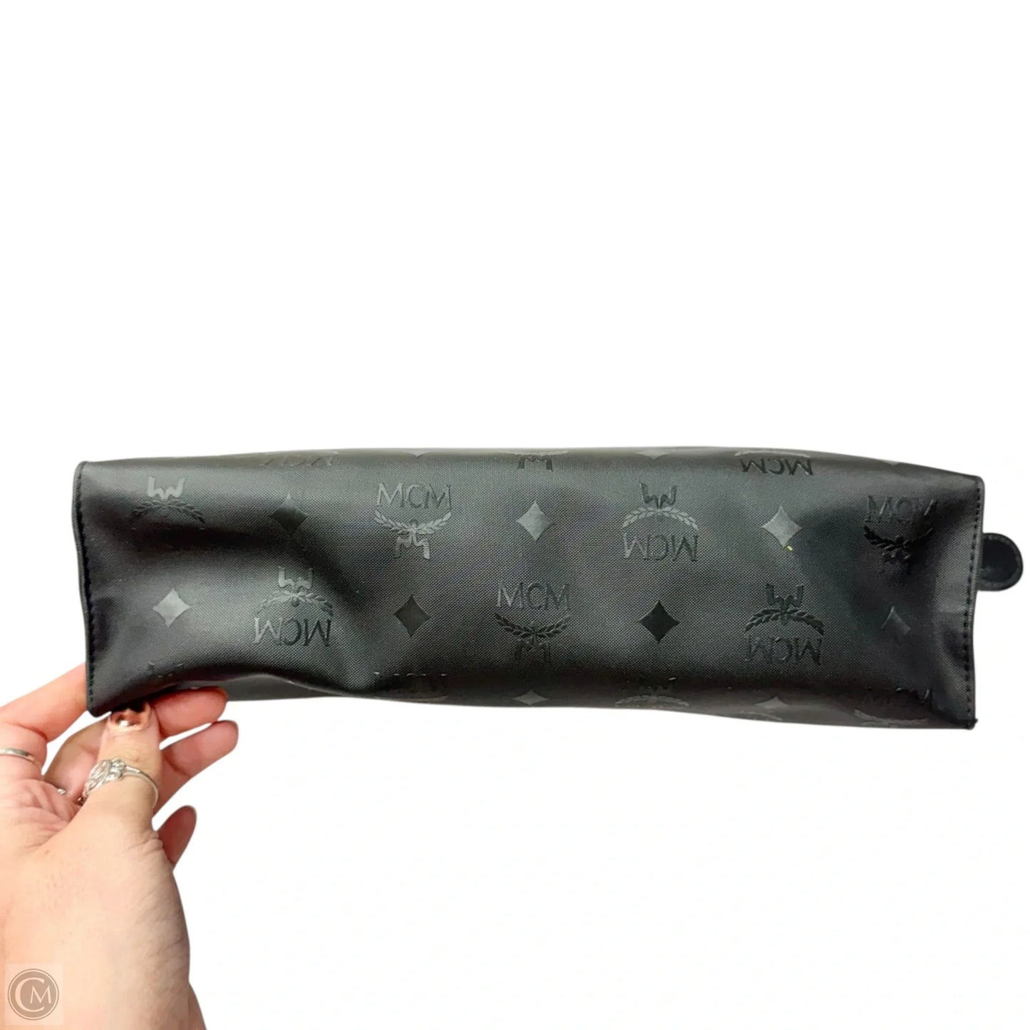 Makeup Bag Luxury Designer By Mcm, Size: Medium