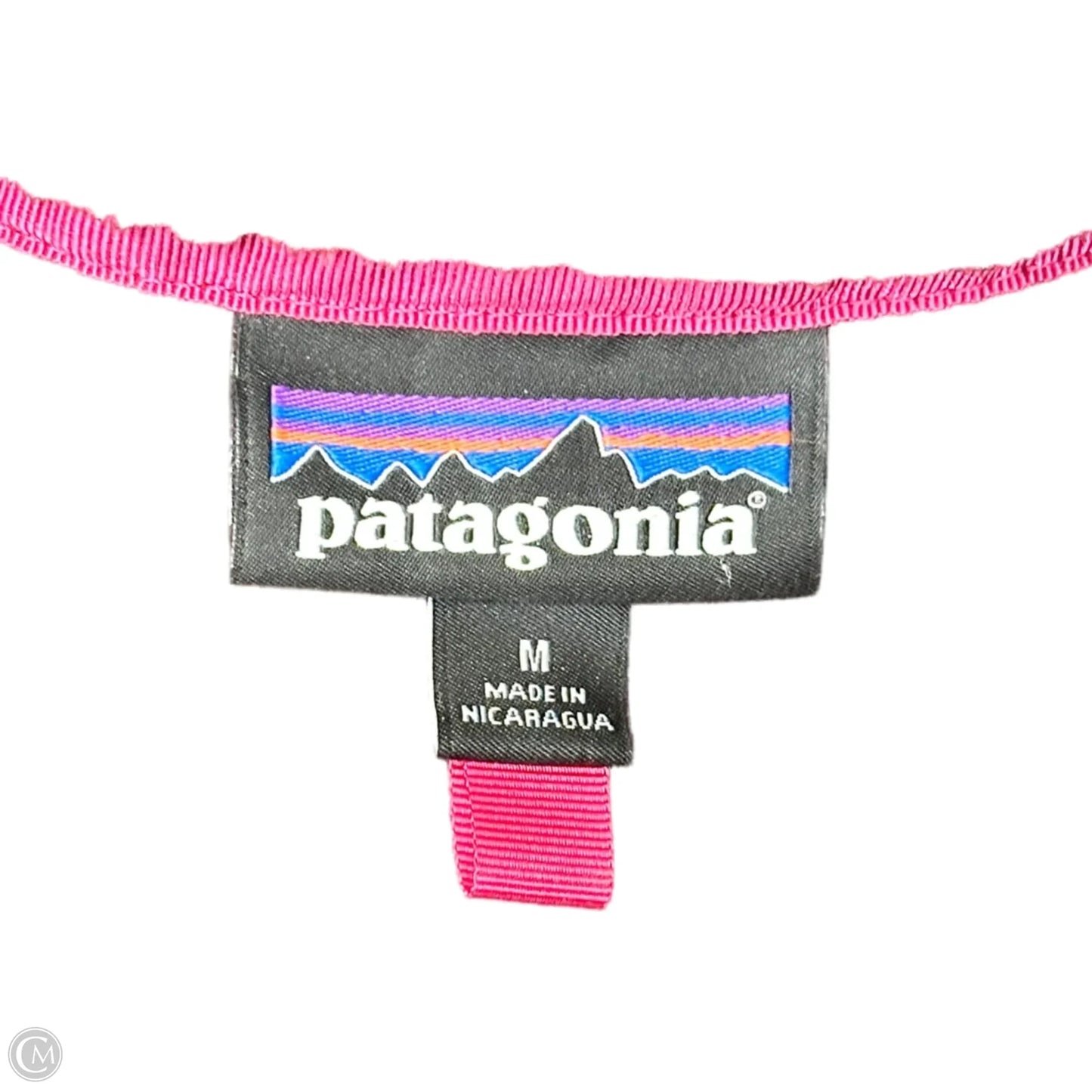 Sweatshirt Collar By Patagonia In Maroon, Size: M