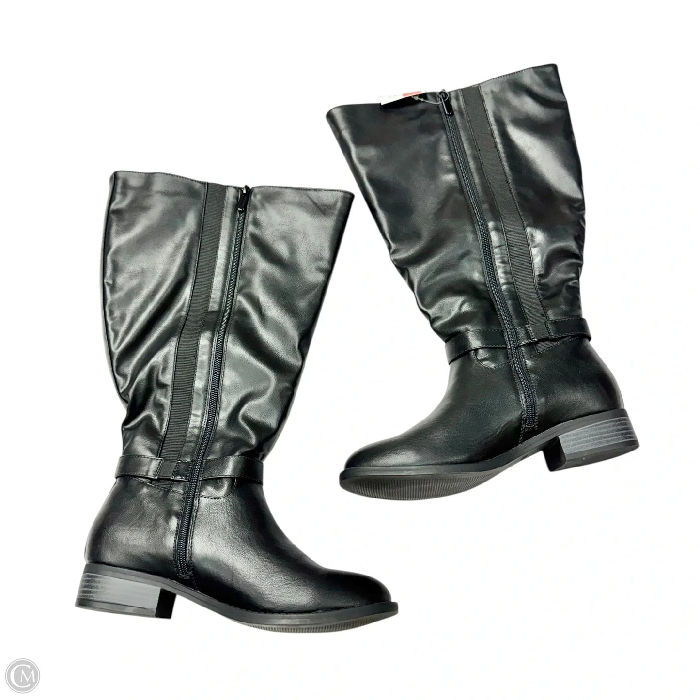 Boots Knee Flats By Torrid In Black, Size: 8.5