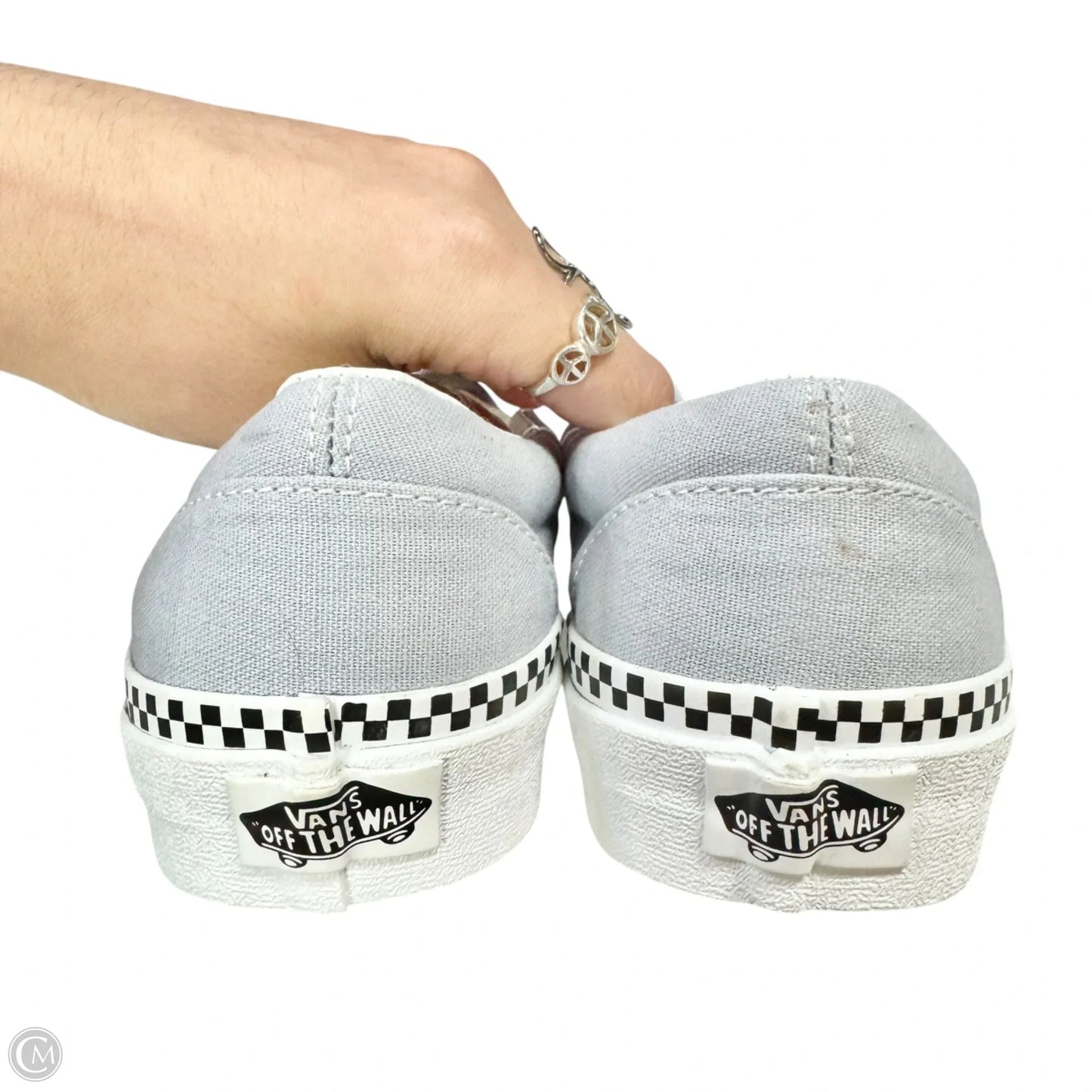 Shoes Sneakers By Vans In Grey, Size: 8