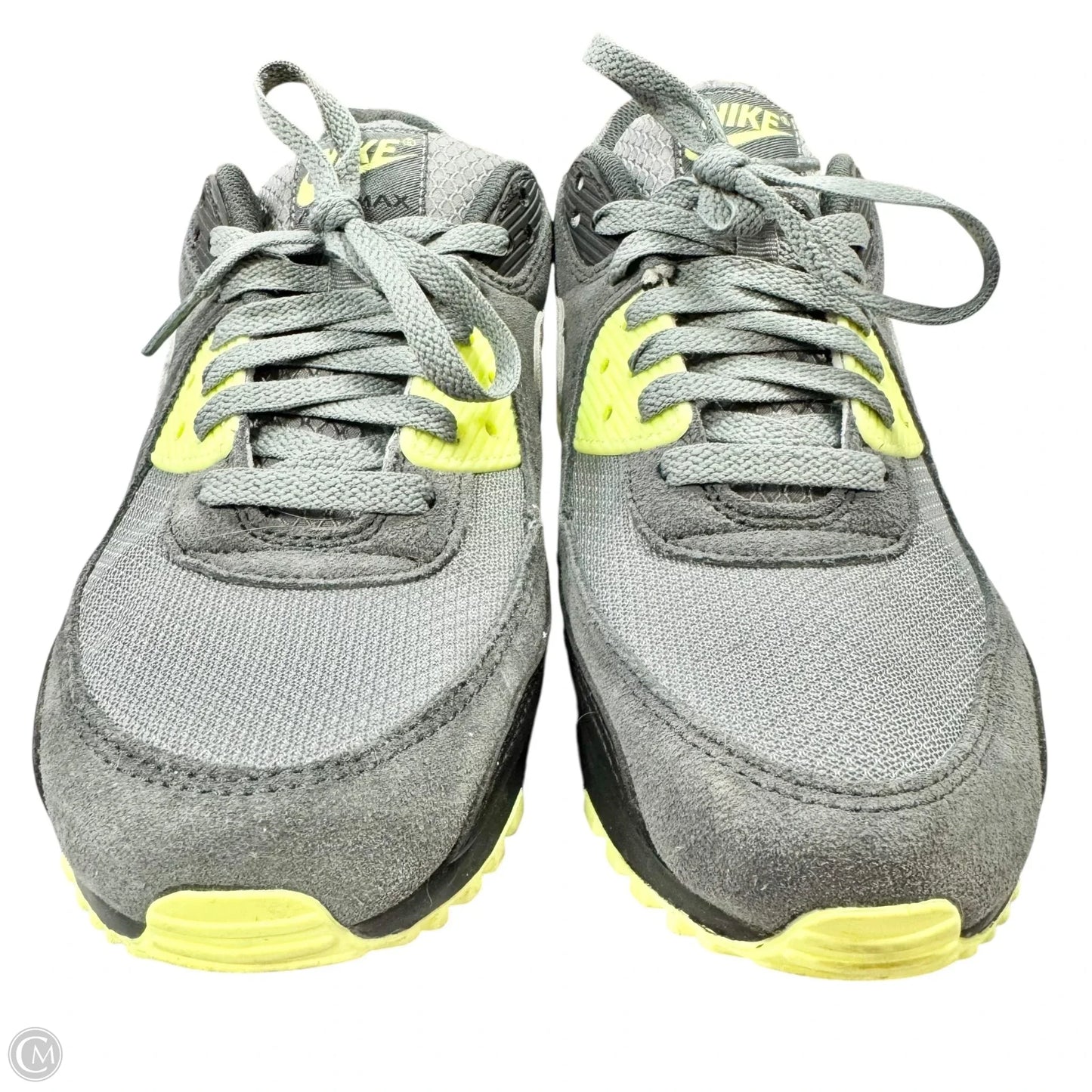 Shoes Sneakers By Nike In Black & Green, Size: 10