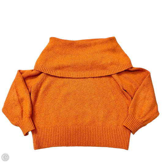 Sweater By Anthropologie In Orange, Size: Xs