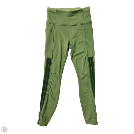 Athletic Leggings By Athleta In Green, Size: Xs