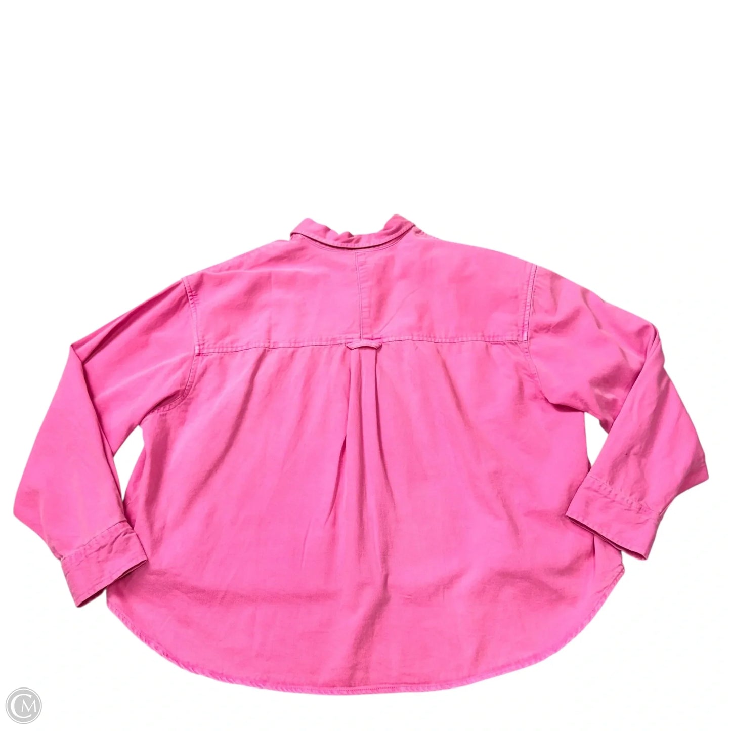 Top Long Sleeve By Gap In Pink, Size: XlT