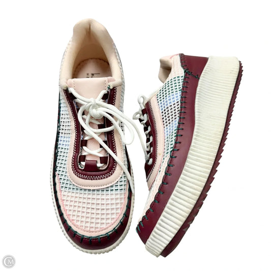 Shoes Sneakers By Nicole Miller In Multi-colored, Size: 9