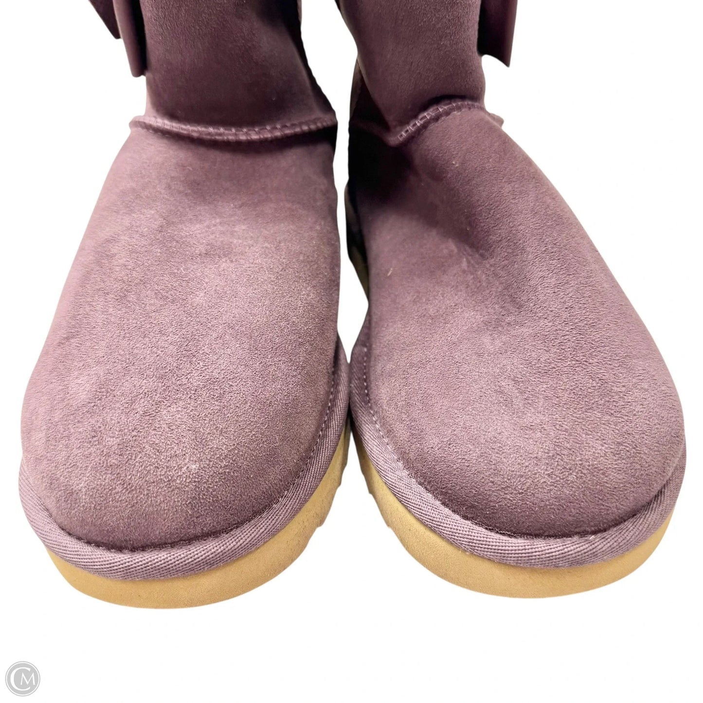 Boots Designer By Ugg In Purple, Size: 9