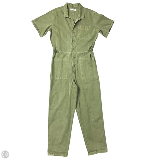 Jumpsuit By Lucky Brand In Green Denim, Size: M