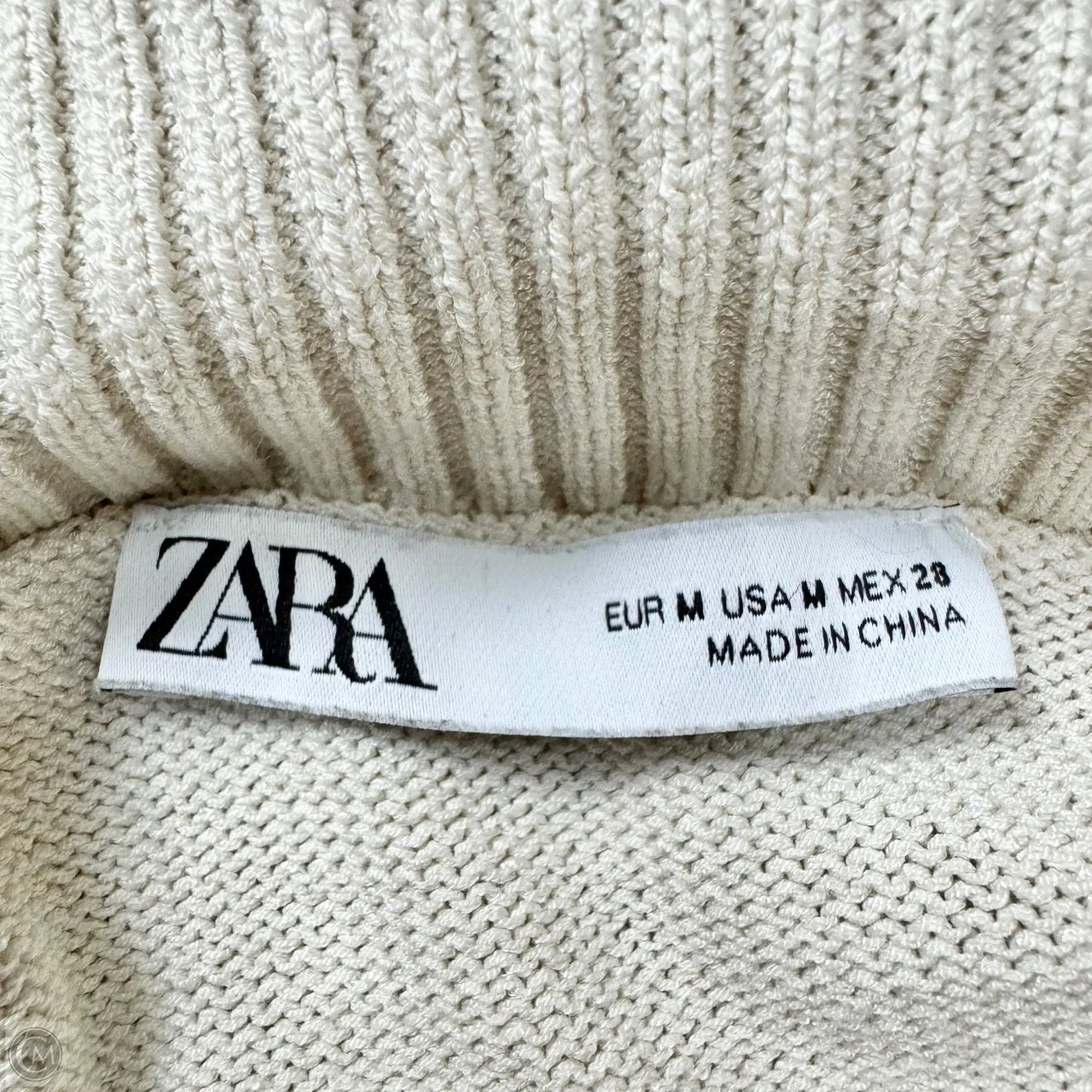 Sweater By Zara In Striped Pattern, Size: M