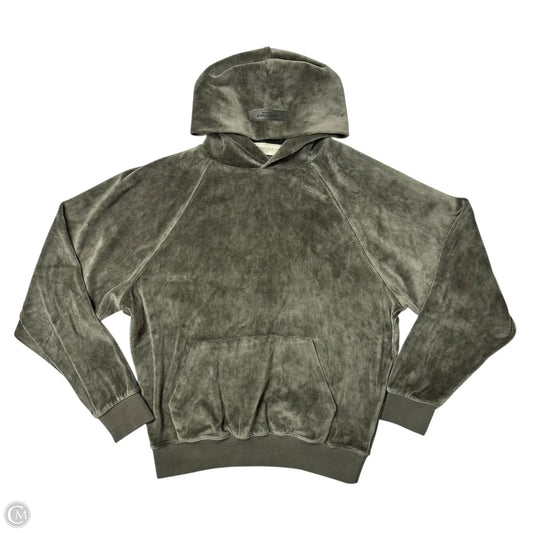 Sweatshirt Hoodie By Essentials In Grey, Size: S