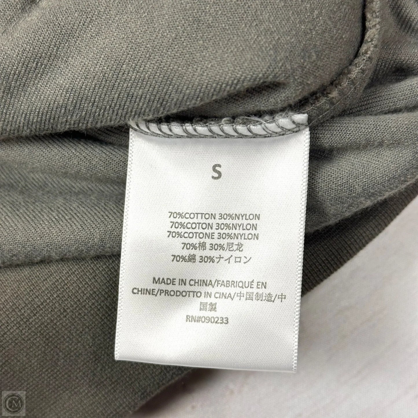 Sweatshirt Hoodie By Essentials In Grey, Size: S