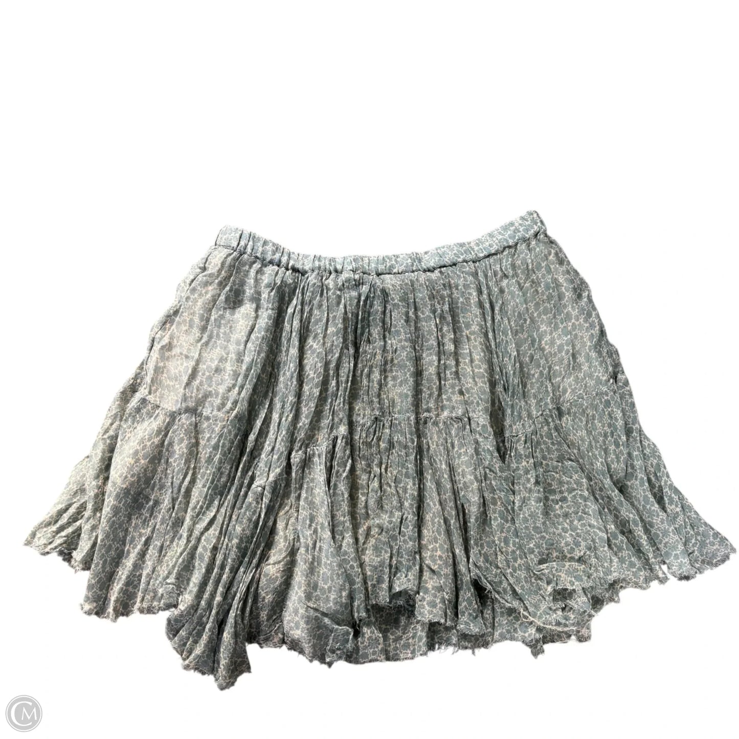 Skirt Mini & Short By Free People In Blue, Size: Xl