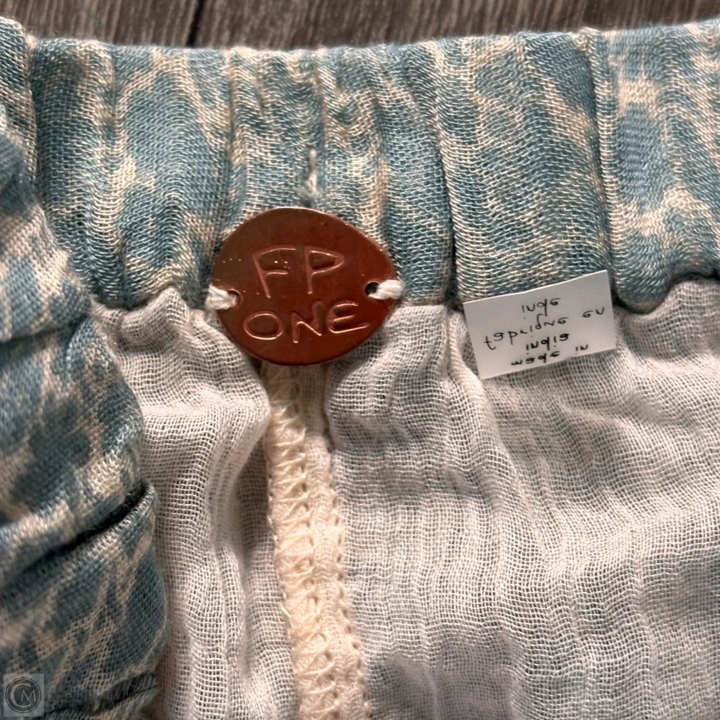 Skirt Mini & Short By Free People In Blue, Size: Xl