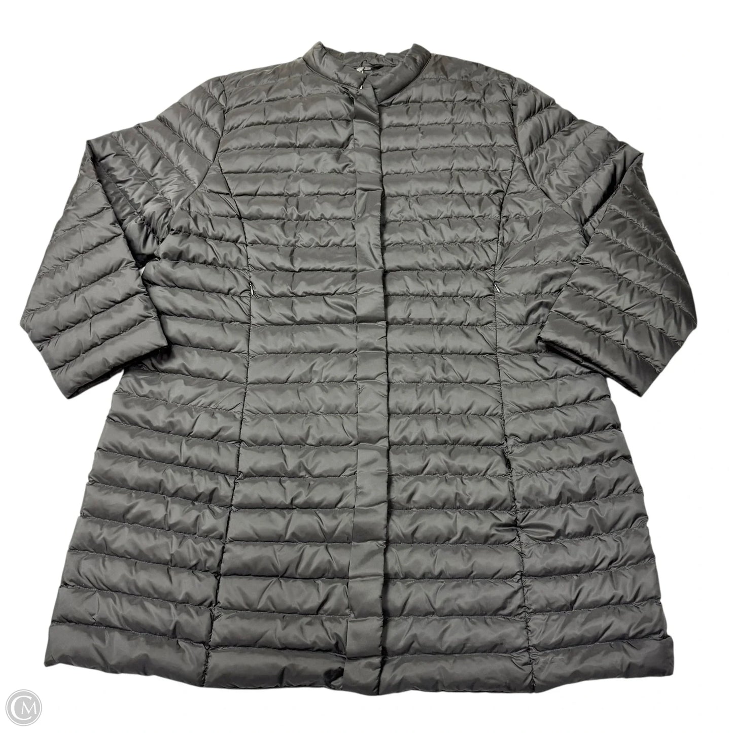 Coat Puffer & Quilted By Lulu B In Black, Size: 1x
