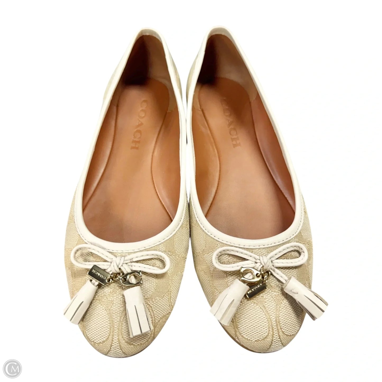 Shoes Designer By Coach In Tan, Size: 6