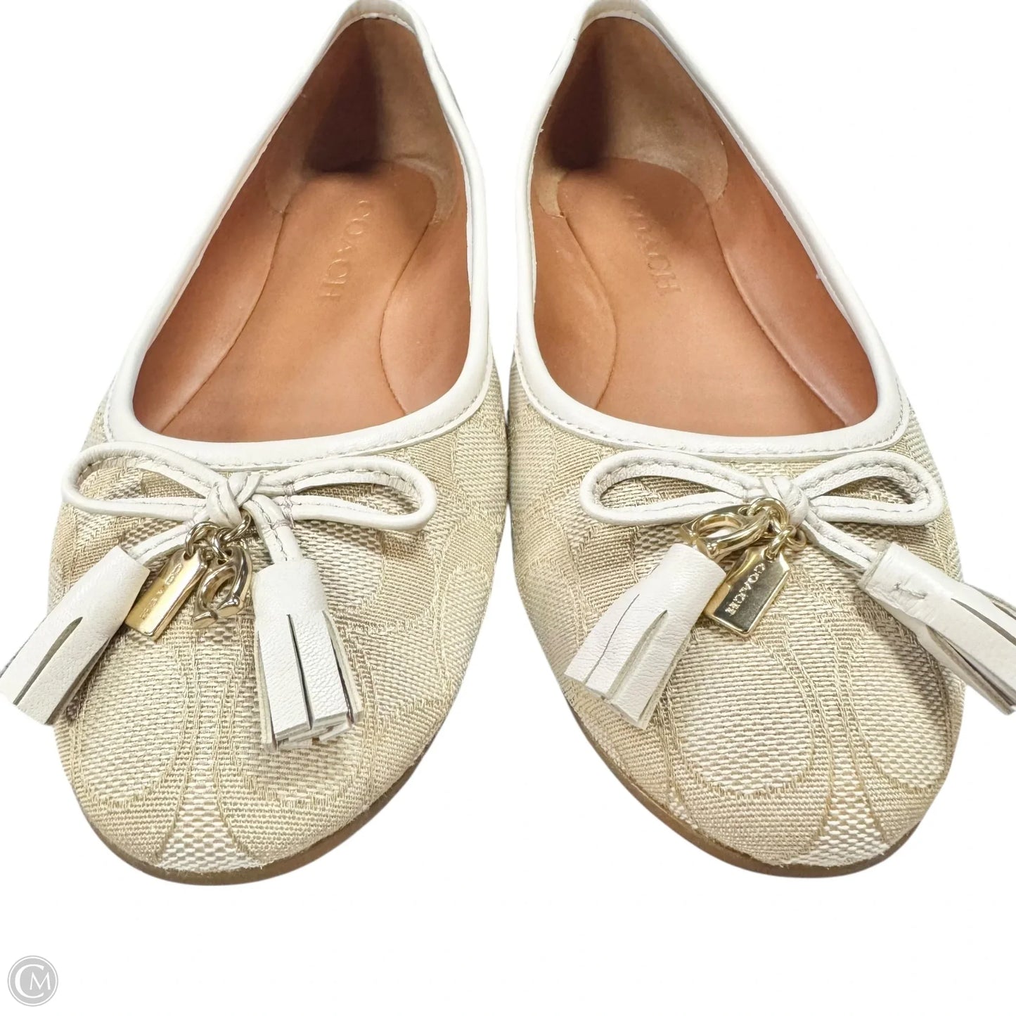 Shoes Designer By Coach In Tan, Size: 6