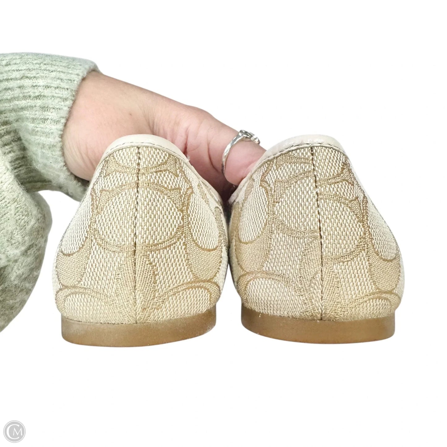 Shoes Designer By Coach In Tan, Size: 6