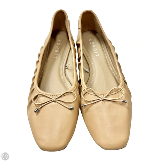 Shoes Flats By Esprit In Tan, Size: 8.5