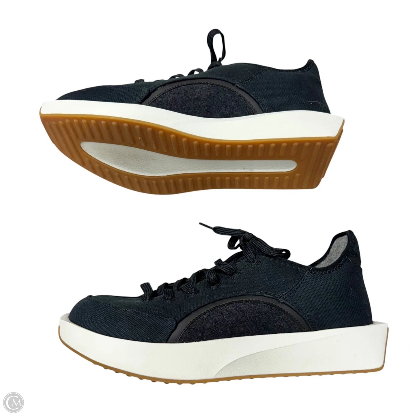 Shoes Sneakers By Allbirds In Black & White, Size: 11