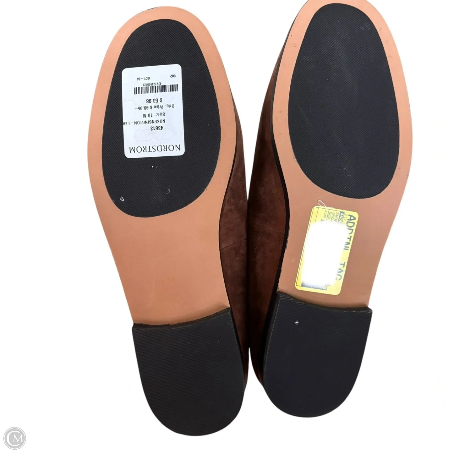 Shoes Flats By Nordstrom In Brown, Size: 10