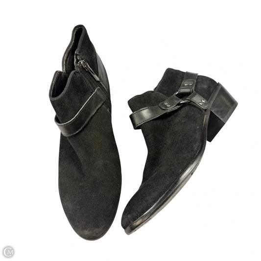 Boots Ankle Flats By Sam Edelman In Black, Size: 7