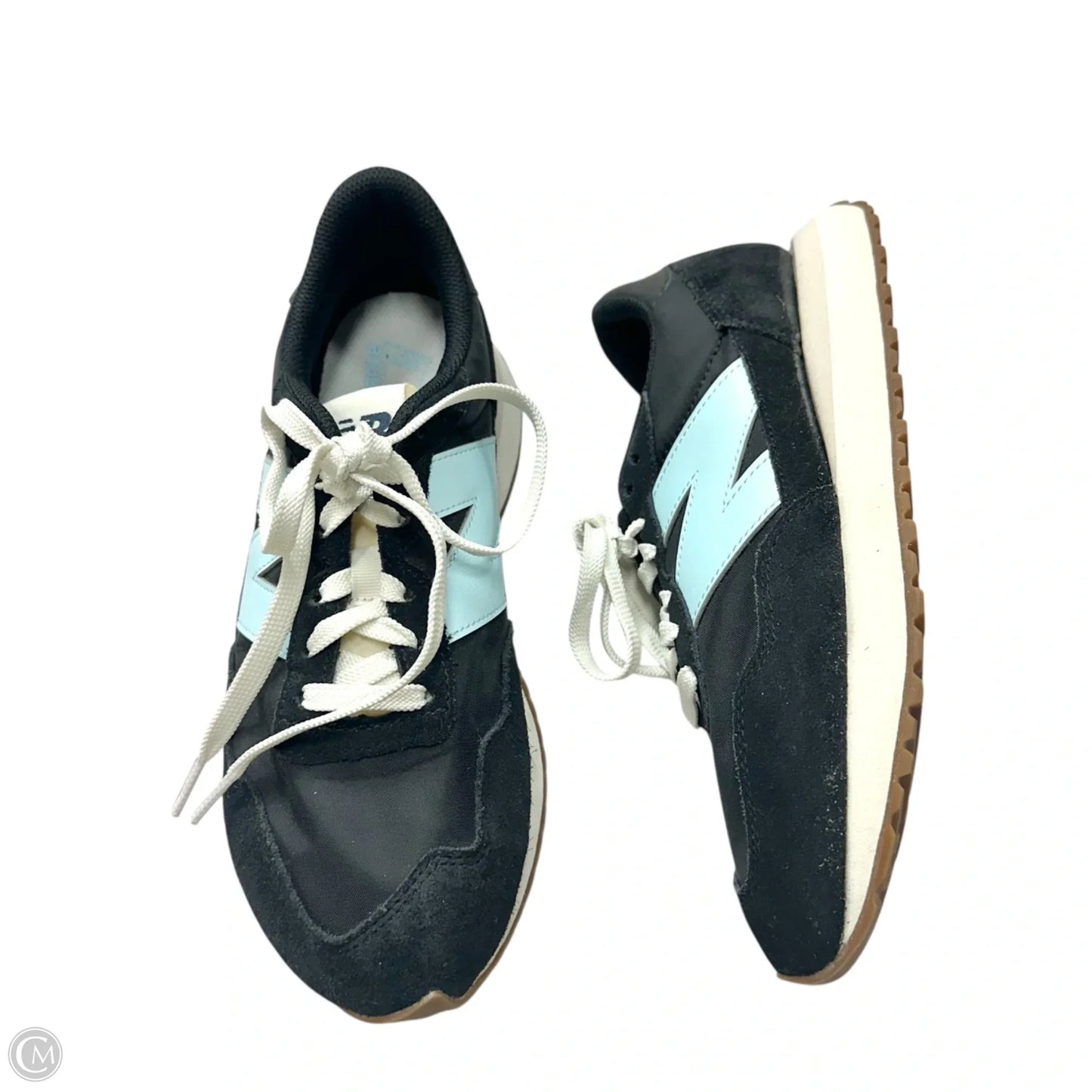 Shoes Sneakers By New Balance In Black & Blue, Size: 9
