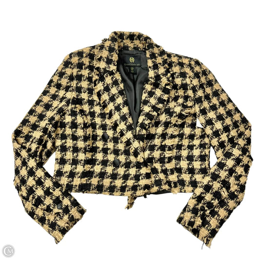 Jacket Other By House Of Harlow In Black & Brown, Size: M