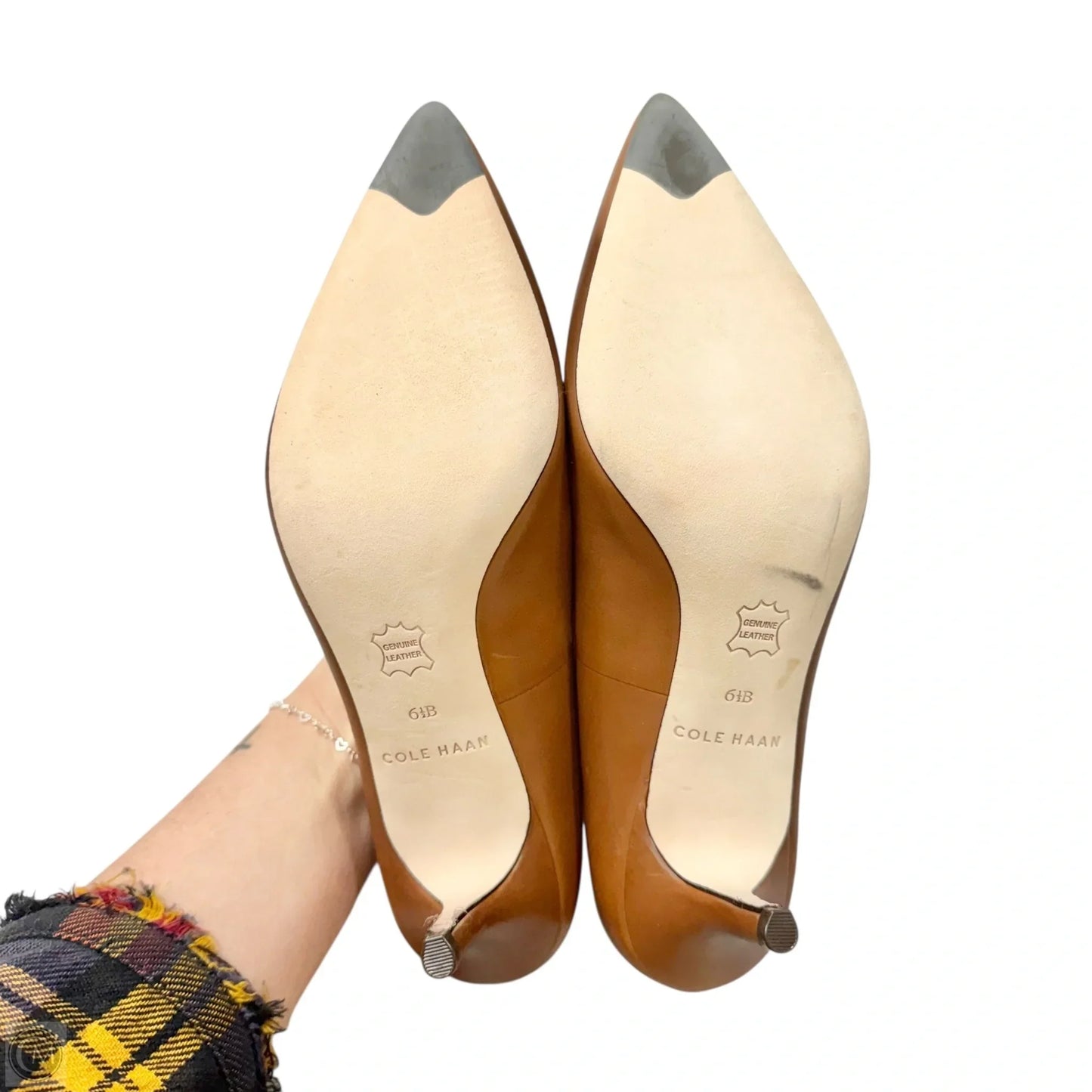 Shoes Heels Kitten By Cole-haan In Brown, Size: 6.5