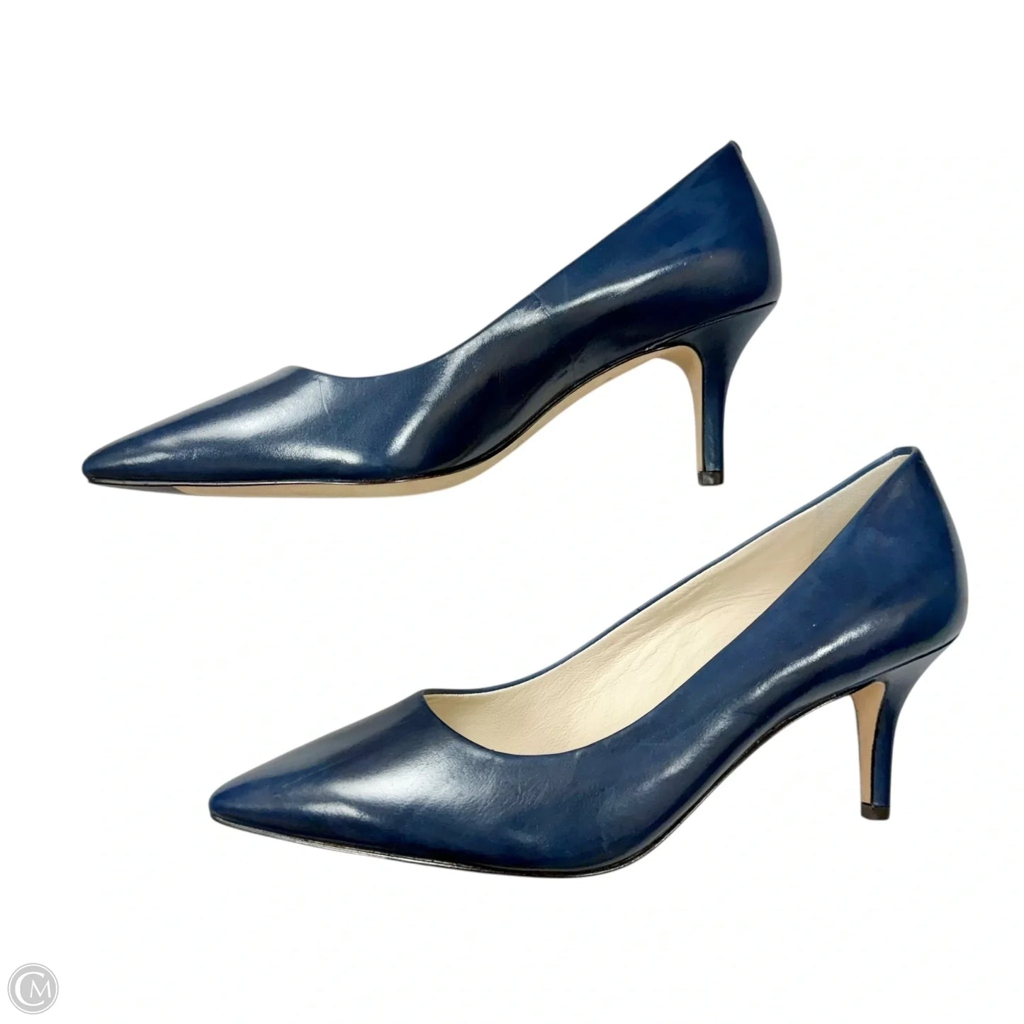 Shoes Heels Kitten By Cole-haan In Navy, Size: 6.5