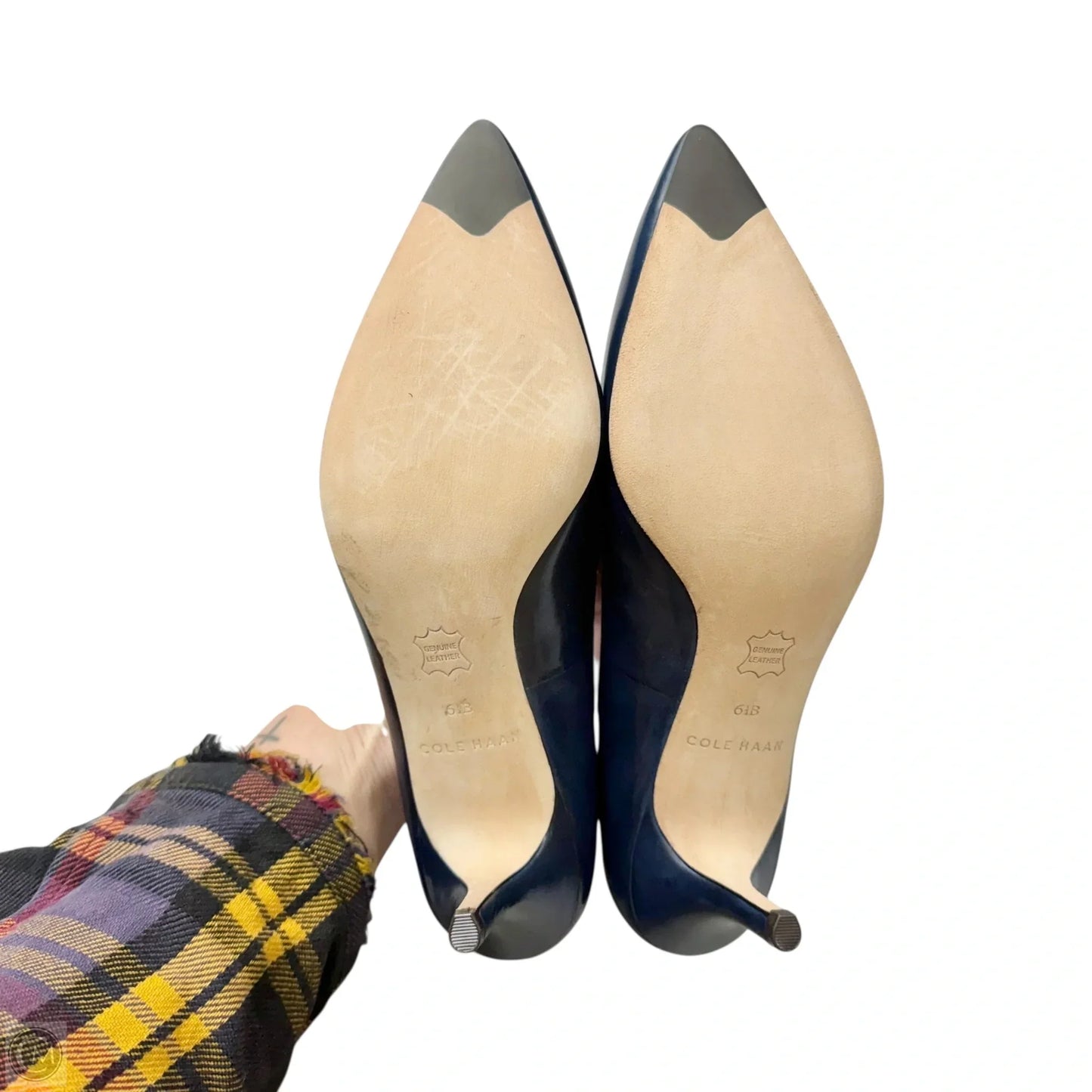 Shoes Heels Kitten By Cole-haan In Navy, Size: 6.5